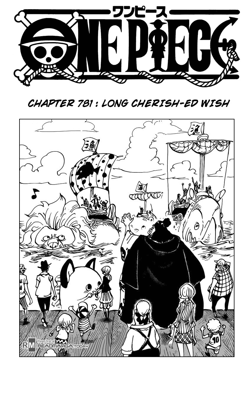 One Piece Manga Chapter 781