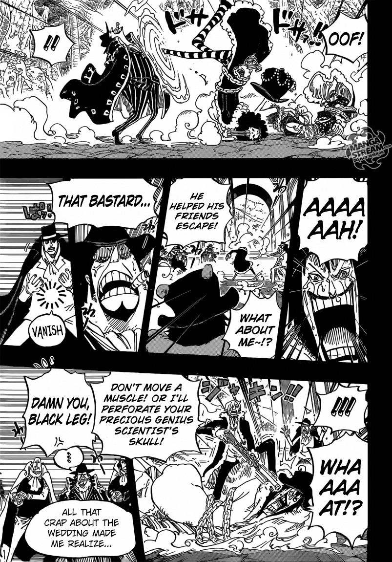 One Piece Manga Chapter 813
